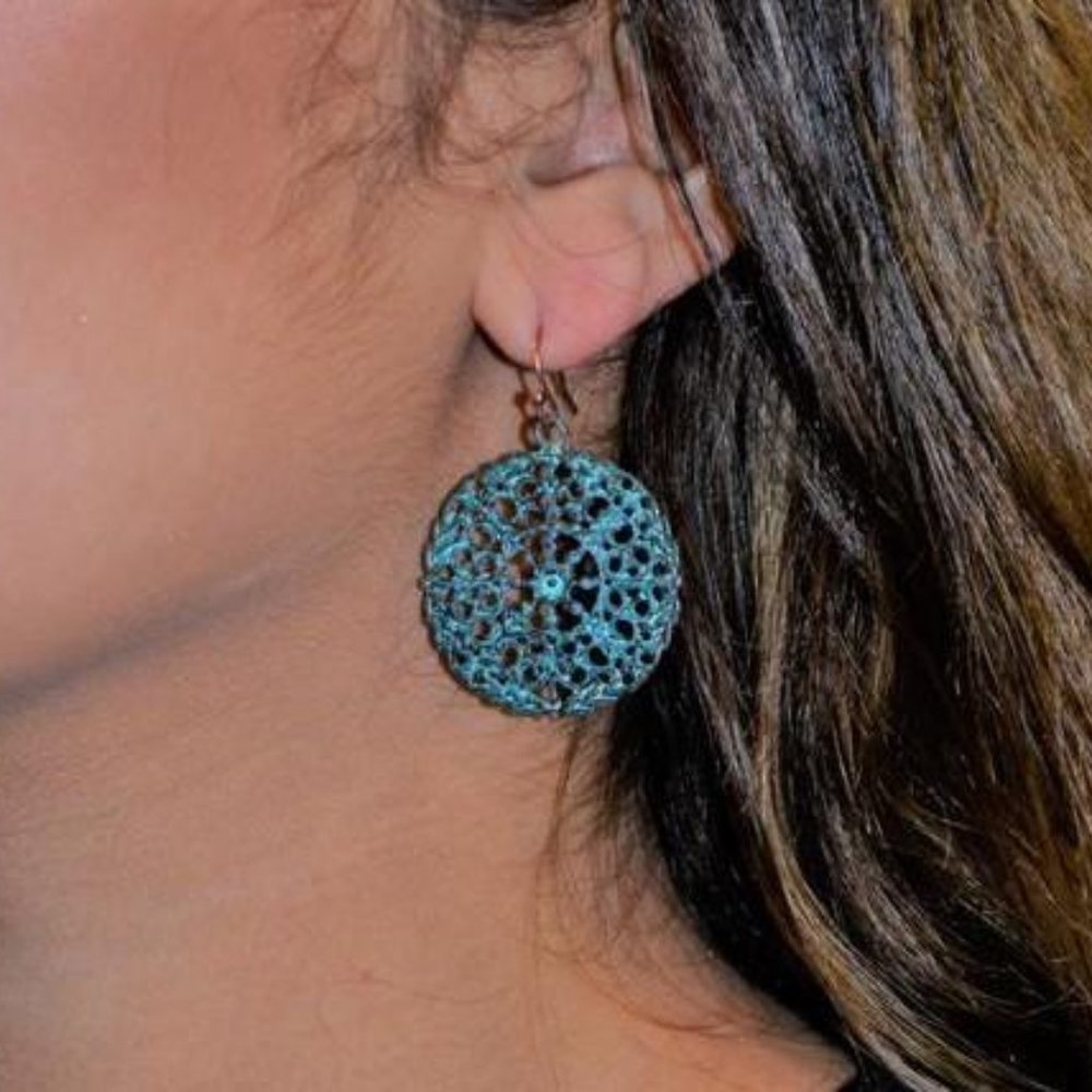 Round Filigree Earrings